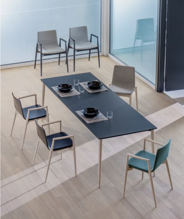 stół Malmo, stół Pedrali, stół rózne warianty, stół do jadalni, stół elegancki, nowoczesny design, włoski design