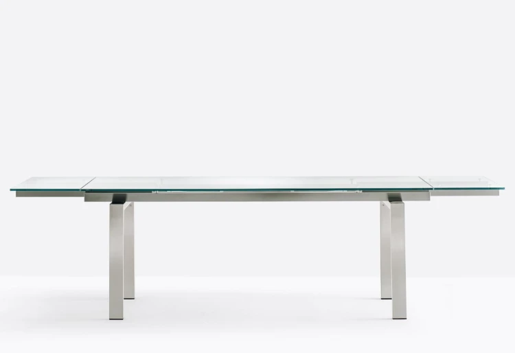 stół Magic, stół Pedrali, stół rozkładany, stół szklany, stół do jadalni, nowoczesny design, włoski design