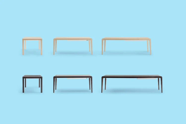 stół Exteso rozkładany, stół Pedrali, stół drewniany, stół dębowy, sół do jadalni, nowoczesny design, włoski design