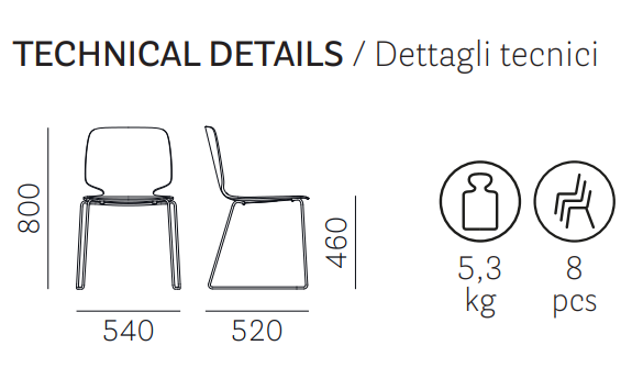 krzesło Babila, krzesło Pedrali, krzesło minimalistyczne, krzesło do jadalni, krzesło do kuchni, krzesło konferencyjne, nowoczesny design, włoski design
