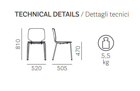 krzesło Babila, krzesło Pedrali, krzesło minimalistyczne, krzesło do jadalni, krzesło do kuchni, krzesło konferencyjne, nowoczesny design, włoski design