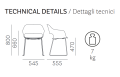 krzesło Babila, krzesło Pedrali, krzesło minimalistyczne, krzesło do jadalni, krzesło do kuchni, krzesło konferencyjne, nowoczesny design, włoski design