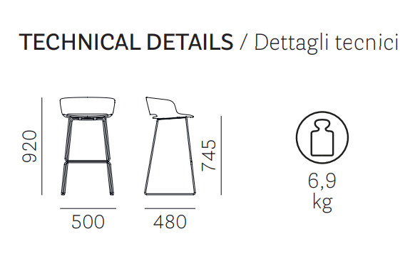 hoker Babila, hoker Pedrali, hoker do kuchni, hoker do jadalni, hoker do restauracji, hoker włoski, nowoczesny design, włoski design