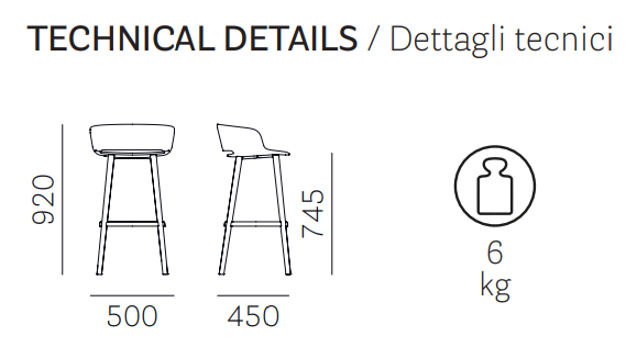 hoker Babila, hoker Pedrali, hoker do kuchni, hoker do jadalni, hoker do restauracji, hoker włoski, nowoczesny design, włoski design
