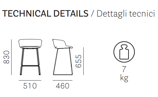 Przechwhoker Babila, hoker Pedrali, hoker do kuchni, hoker do jadalni, hoker do restauracji, hoker włoski, nowoczesny design, włoski designytywanie.PNG
