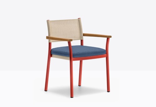 krzesło Guinea, krzesło Pedrali, krzesło na taras, krzesło outdoorowe, krzesło do restauracji, krzesło vintage, nowoczesny design, włoski design