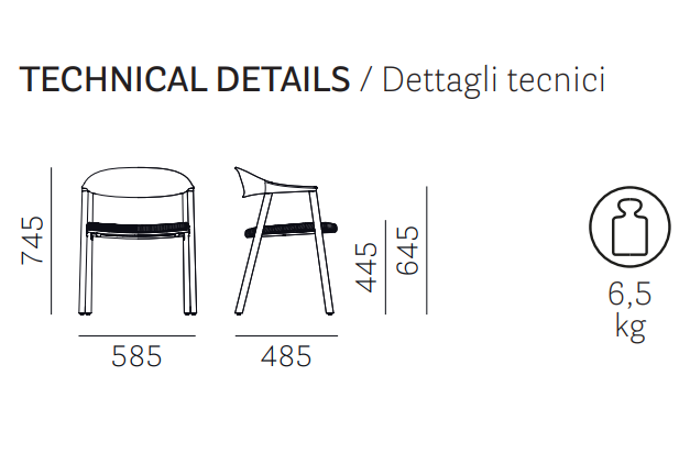 krzesło Hera, krzesło Pedrali, krzesło drewniane, krzesło boho, krzesło do jadalni, krzesło do salonu, krzesło retro, włoski design, nowoczesny design