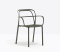krzesło Intrigo, krzesło Pedrali, krzesło włoskie, krzesło outdoorowe, krzesło do jadalni, krzesło do restauracji, krzesło do kawiarni, nowoczesny design, włoski design