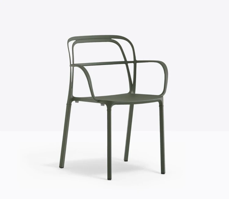 krzesło Intrigo, krzesło Pedrali, krzesło włoskie, krzesło outdoorowe, krzesło do jadalni, krzesło do restauracji, krzesło do kawiarni, nowoczesny design, włoski design