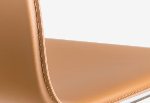 krzesło Inga, krzesło Pedrali, krzesło stalowe, krzesło skórzane, krzesło do jadalni, krzesło do kuchni, nowoczesny design, włoski design