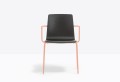 krzesło Inga, krzesło Pedrali, krzesło stalowe, krzesło drewniane, krzesło do jadalni, krzesło do kuchni, nowoczesny design, włoski design