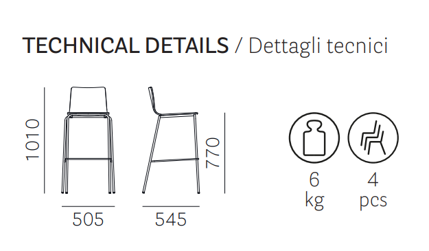 hoker Inga, hoker Pedrali, hoker stalowy, hoker drewniany, hoker do kuchni, hoker do jadalni, hoker do restauracji, nowoczesny design, włoski design