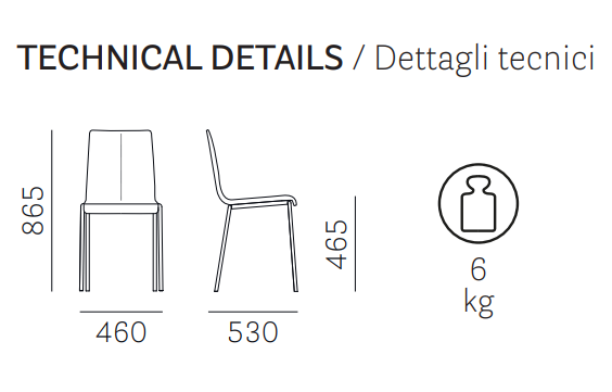 krzesło Kuadra, krzesło Pedrali, krzesło stalowe, krzesło skórzane, krzesło do jadalni, krzesło do kawiarni, krzesło do restauracji, nowoczesny design, włoski design