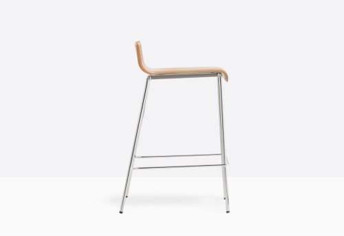 hoker Kuadra, hoker Pedrali, hoker stalowy, hoker skóra, hoker do jadalni, hoker do kawiarni, hoker do restauracji, nowoczesny design, włoski design