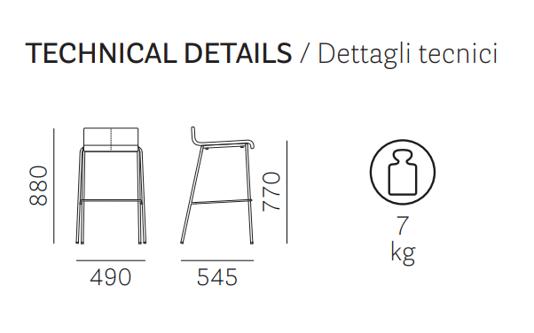 hoker Kuadra, hoker Pedrali, hoker stalowy, hoker skóra, hoker do jadalni, hoker do kawiarni, hoker do restauracji, nowoczesny design, włoski design