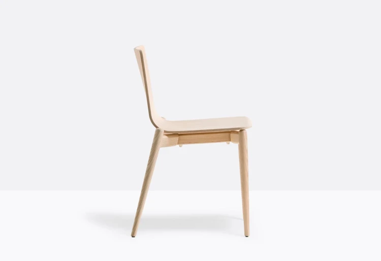 krzesło Malmo, krzesło Pedrali, krzesło drewniane, krzesło do jadalni, krzesło do kuchni, krzesło do restauracji, nowoczesny design, włoski design