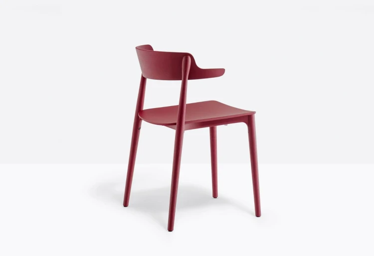 krzesło Nemea, krzesło Pedrali, krzesło drewniane, krzesło jesionowe, krzesło do jadalni, krzesło do kuchni, krzesło styl skandynawski, włoski design, nowoczesny design
