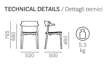 krzesło Nemea, krzesło Pedrali, krzesło drewniane, krzesło jesionowe, krzesło do jadalni, krzesło do kuchni, krzesło styl skandynawski, włoski design, nowoczesny design