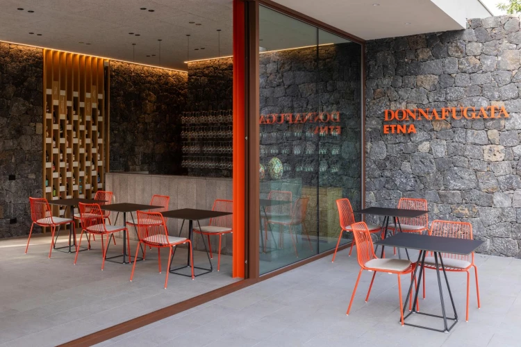 krzesło Nolita, krzesło Pedrali, krzesło stalowe, krzesło na taras, krzesło do restauracji, krzesło outdoorowe, włoski design, nowoczesny design
