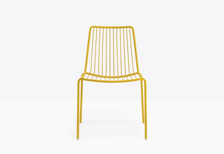 krzesło Nolita, krzesło Pedrali, krzesło stalowe, krzesło na taras, krzesło do restauracji, krzesło outdoorowe, włoski design, nowoczesny design