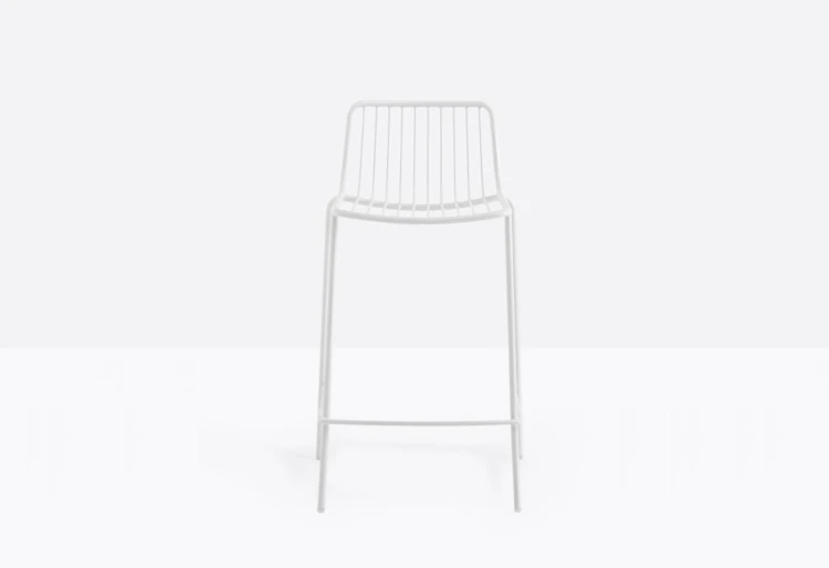 hoker Nolita, hoker Pedrali, hoker stalowy, hoker na taras, hoker do restauracji, hoker outdoorowy, włoski design, nowoczesny design