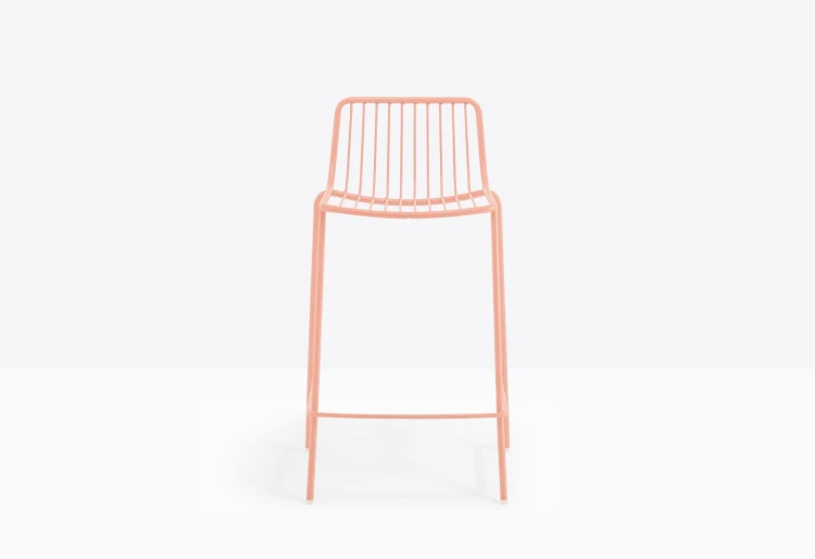 hoker Nolita, hoker Pedrali, hoker stalowy, hoker na taras, hoker do restauracji, hoker outdoorowy, włoski design, nowoczesny design