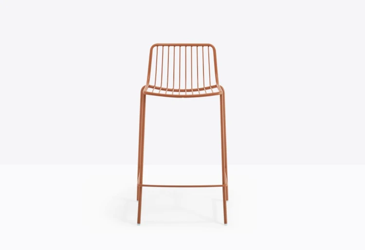 hoker Nolita, hoker Pedrali, hoker stalowy, hoker na taras, hoker do restauracji, hoker outdoorowy, włoski design, nowoczesny design