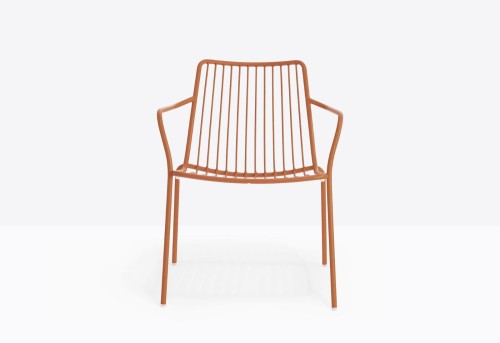 krzesło Nolita, krzesło Pedrali, krzesło stalowe, krzesło na taras, krzesło do restauracji, krzesło outdoorowe, włoski design, nowoczesny design