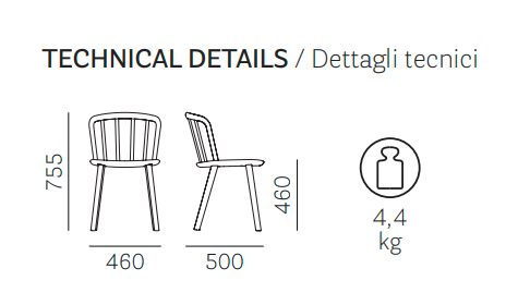 krzesło Nym, krzesło Pedrali, krzesło drewniane, krzesło do jadalni, krzesło do kuchni, krzesło jesionowe, włoski design, minimalistyczne krzesło, nowoczesny design