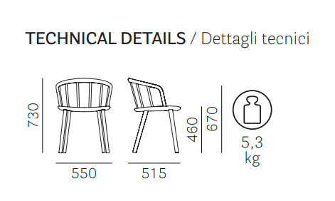 krzesło Nym, krzesło Pedrali, krzesło drewniane, krzesło do jadalni, krzesło do kuchni, krzesło jesionowe, włoski design, minimalistyczne krzesło, nowoczesny design