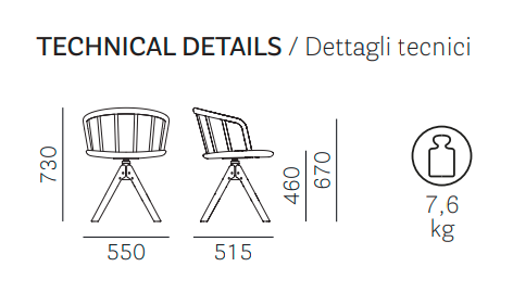 krzesło Nym, krzesło Pedrali, krzesło drewniane, krzesło do jadalni, krzesło do kuchni, krzesło jesionowe, włoski design, minimalistyczne krzesło, nowoczesny design