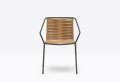 krzesło Philia, krzesło Pedrali, krzesło outdoorowe, krzesło na taras, krzesło ogrodowe, krzesło do restauracji, krzesło plecione, nowoczesny design, włoski design