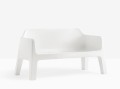 sofa Pedrali, sofa Plus, sofa z tworzywa, sofa do ogrodu, sofa na taras, nowoczesny design, włoski design, stylowa sofa