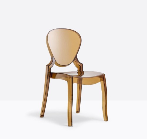 krzesło Queen, krzesło Pedrali, krzesło z tworzywa, krzesło do jadalni, krzesło do restauracji, krzesło outdoorowe, krzesło nowoczesne, krzesło glamour, nowoczesny design, włoski design