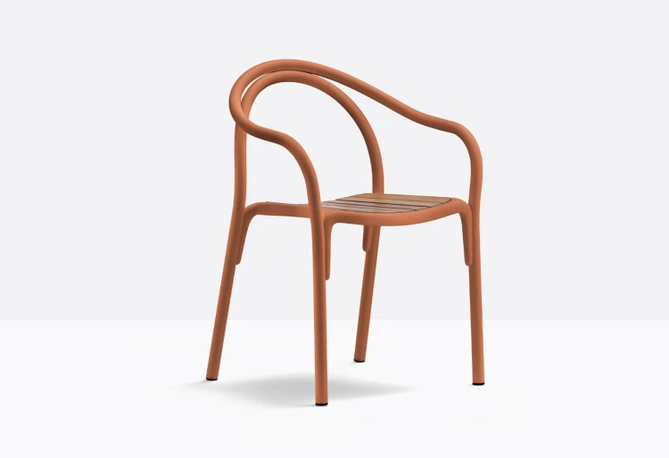 krzesło Soul, krzesło Pedrali, krzesło drewniane, krzesło do jadalni, krzesło do restauracji, włoski design, nowoczesny design, krzesło na taras