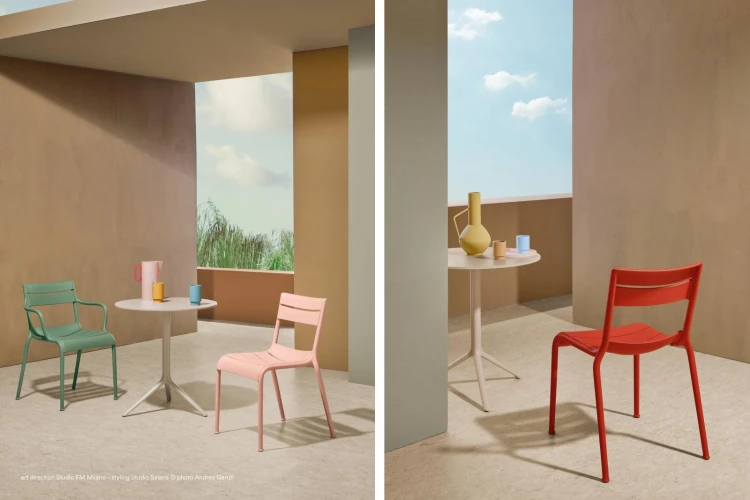 krzesło Souvenir, krzesło Pedrali, krzesło outdoorowe, krzesło z tworzywa, krzesło na taras, krzesło do restauracji, nowoczesny design, włoski design