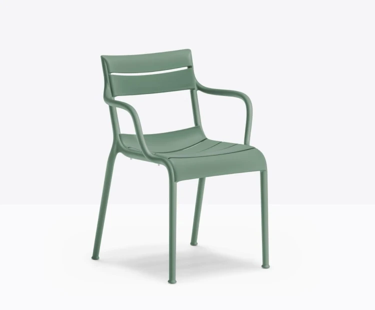 krzesło Souvenir, krzesło Pedrali, krzesło outdoorowe, krzesło z tworzywa, krzesło na taras, krzesło do restauracji, nowoczesny design, włoski design
