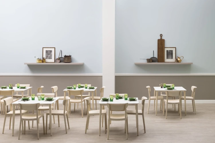 krzesło Tivoli, krzesło Pedrali, krzesło do jadalni, krzesło do kuchni, krzesło do restauracji, krzesło drewniane, włoski design, nowoczesny design