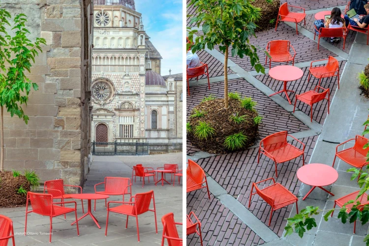 fotel Tribeca, fotel Pedrali, fotel outdoorowy, fotel odporny na warunki atmosferyczne, fotel na taras, fotel do ogrodu, włoski design, nowoczesny design