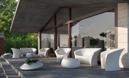 fotel Ohla, fotel Plust, fotel z tworzywa, fotel outdoorowy, fotel na taras, fotel do ogrodu, fotel odporny na warunki atmosferyczne, włoski design, nowoczesny design