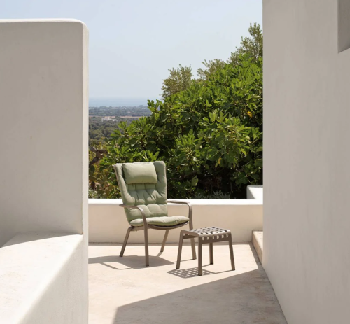 fotel Folio, fotel Nardi, poducha do fotela Folio, fotel outdoorowy, fotel na taras, fotel ogrodowy
