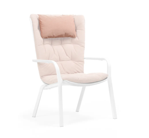 fotel Folio, fotel Nardi, poducha do fotela Folio, fotel outdoorowy, fotel na taras, fotel ogrodowy