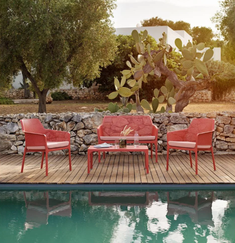 sofa Net Bench, sofa Nardi, poducha do sofy Net Bench, sofa outdoorowa, sofa na taras, sofa ogrodowa, włoski design