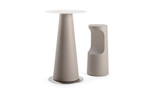 stolik barowy Fura, stolik Plust, stolik outdoorowy, stolik na taras, stolik do restauracji, stolik do kawiarni, stolik z tworzywa, włoski design