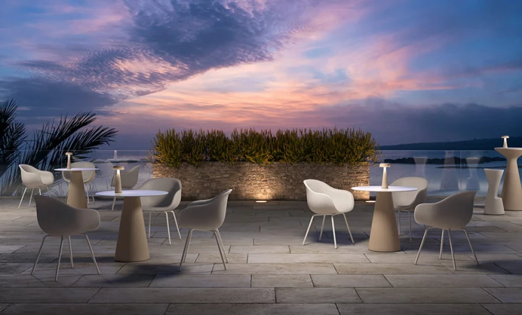 krzesło Fade, krzesło Plust, krzesło outdoorowe, krzesło na taras, krzesło do restauracji, krzesło nowoczesne, krzesło stylowe, nowoczesny design, włoski design