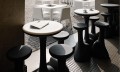 stolik barowy Armillaria, stolik Plust, stolik outdoorowy, stolik z tworzywa, stolik do restauracji, stolik do kawiarni, włoski design