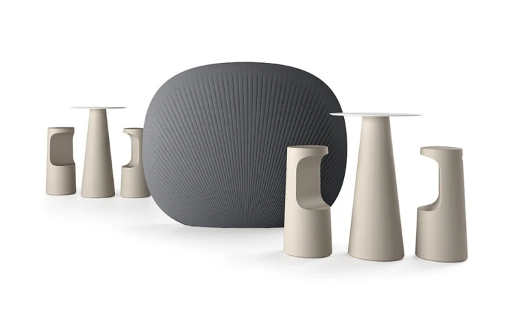 ścianka działowa Fade Shell, ścianka działowa Plust, ścianka działowa z tworzywa, ścianka działowa na taras, ścianka działowa do restauracji, włoski design, nowoczesny design