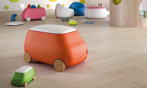 pojemnik Van, pojemnik Plust, pojemnik do przechowywania, pojemnik na zabawki, włoski design, nowoczesny design