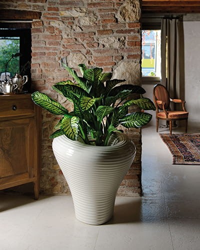 donica Tambo, donica Plust, donica z tworzywa, donica outdoorowa, donica do salonu, donica na taras, włoski design