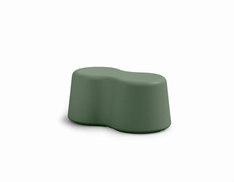 Ławka Peanuts Lyxo Design, ławka na dwór, ławka plastikowa, ławka z tworzywa sztucznego, ławka designerska, ławka na taras, ławka do ogrodu, ławka kolorowa